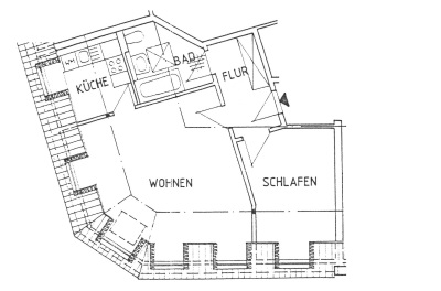Wohnung in Gera-Pforten - Foto 2